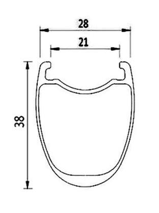 C38 largeur 28 21